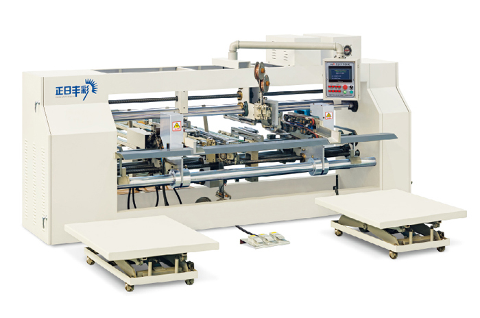 TS-2400雙片-四伺服釘箱機(jī) （適用大型紙箱